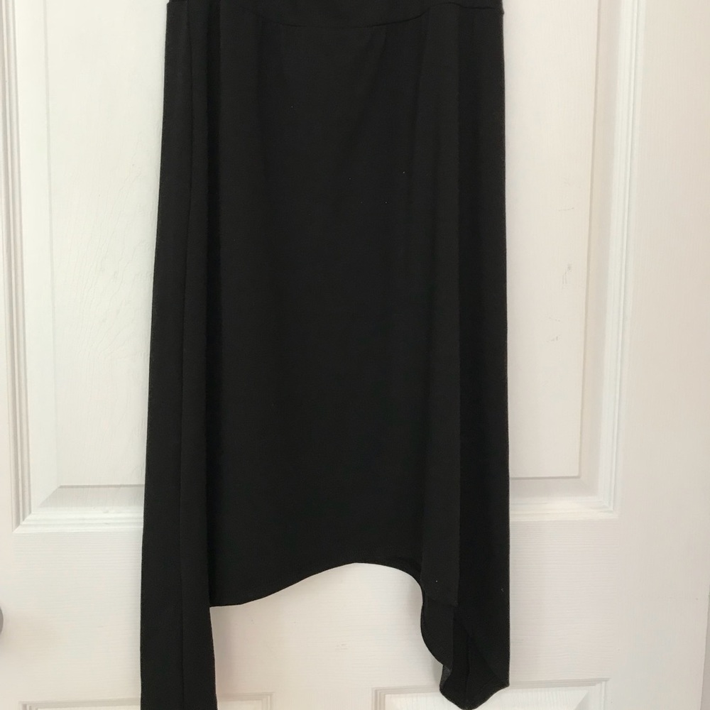 Black Midi Skirt